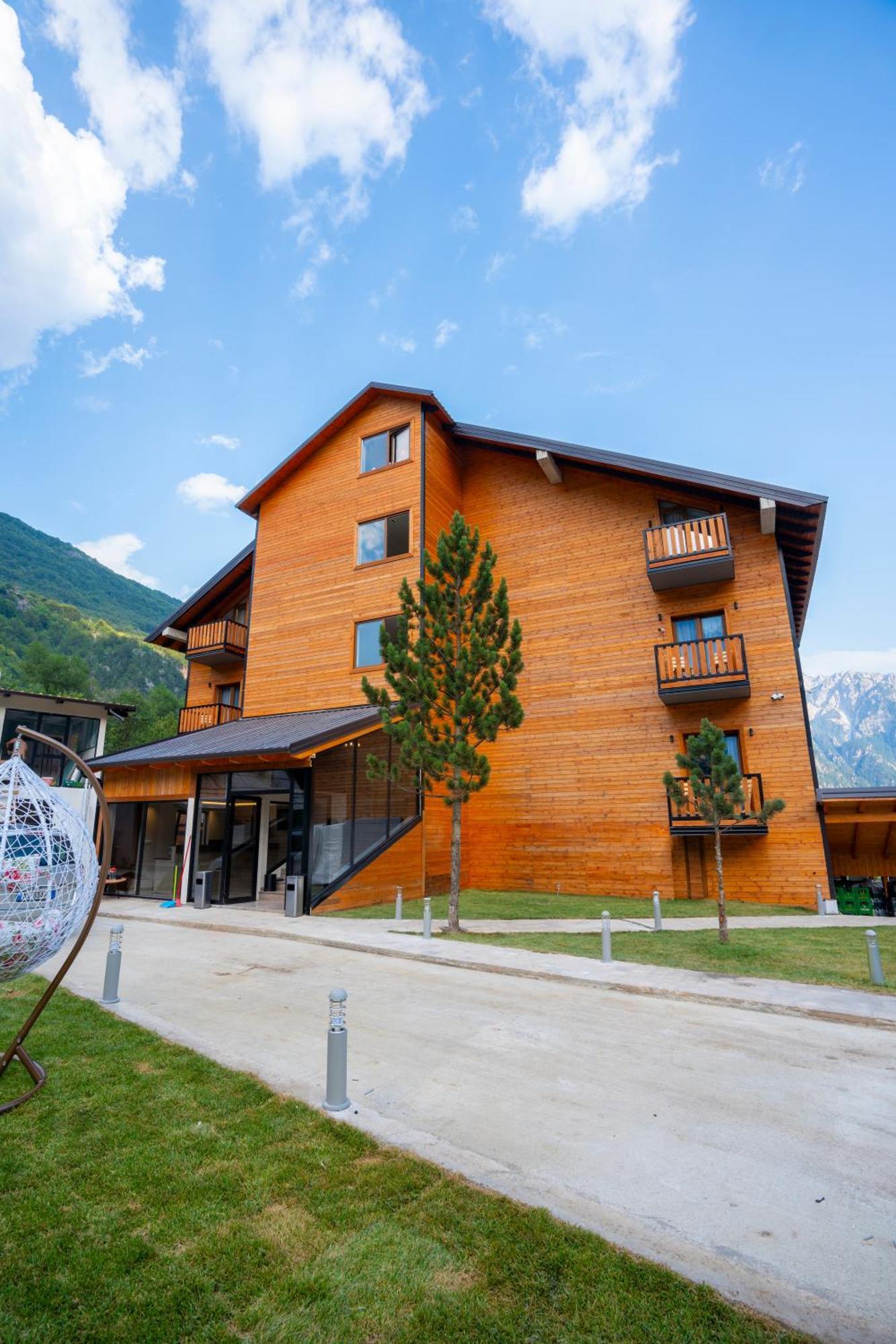Hotel Jezerca Theth Esterno foto