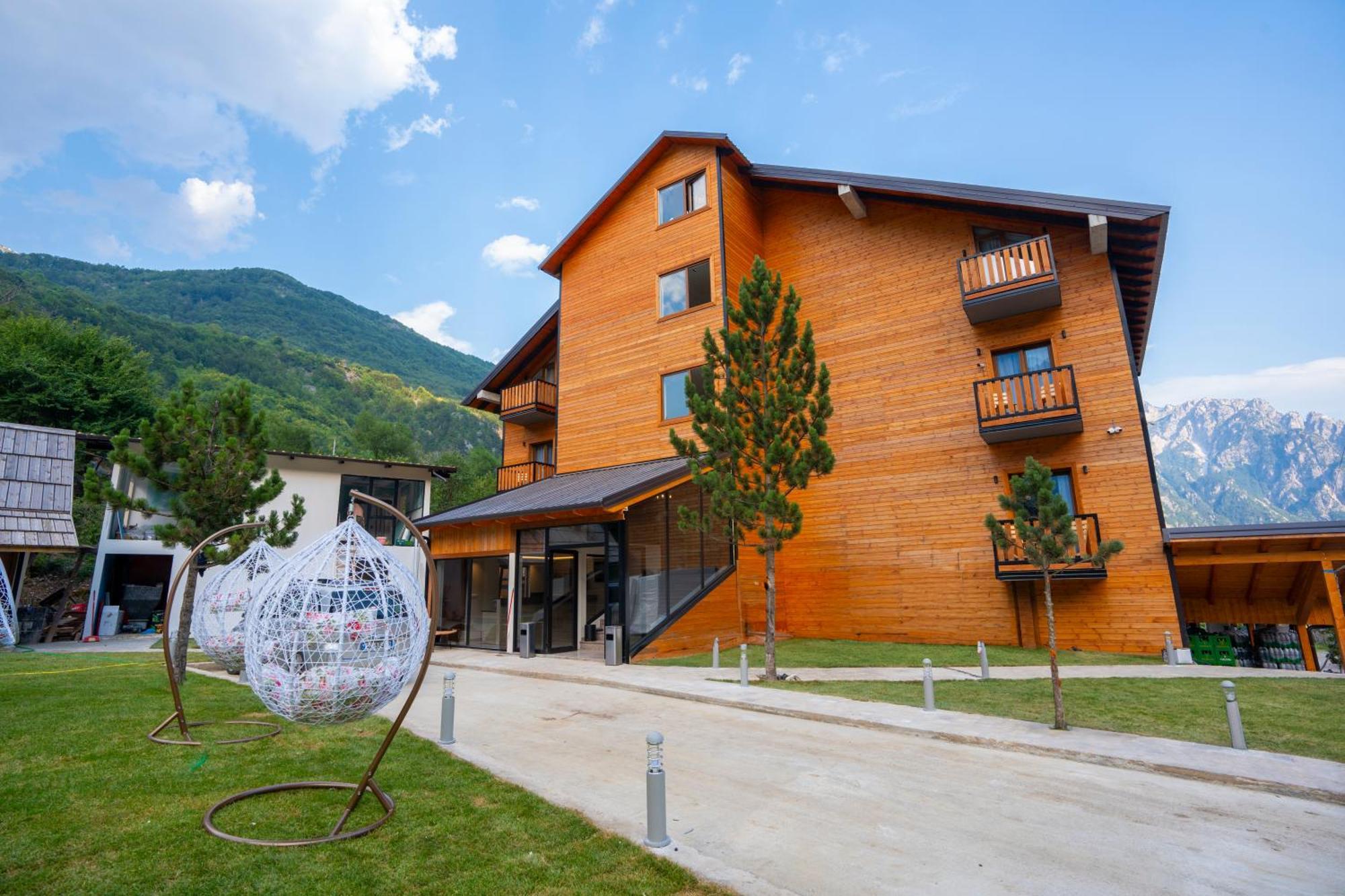 Hotel Jezerca Theth Esterno foto